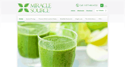 Desktop Screenshot of miraclesource.com